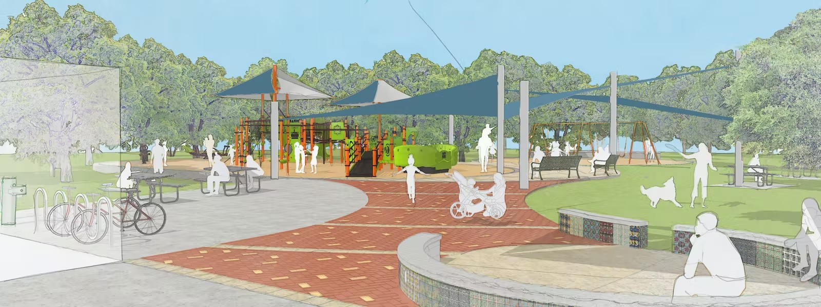 Oak Forest Park Revitalization - Houston Parks Board